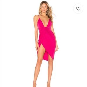 Darcy Dress in Magenta by  h:ours